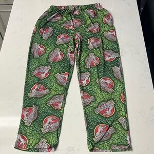 Jurassic Park Green Lounge Pants